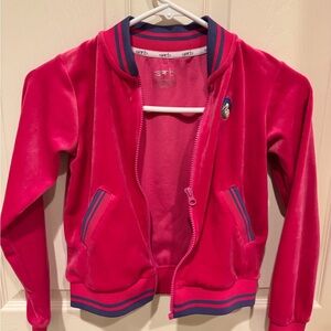 Art Kids Red Velour Jacket